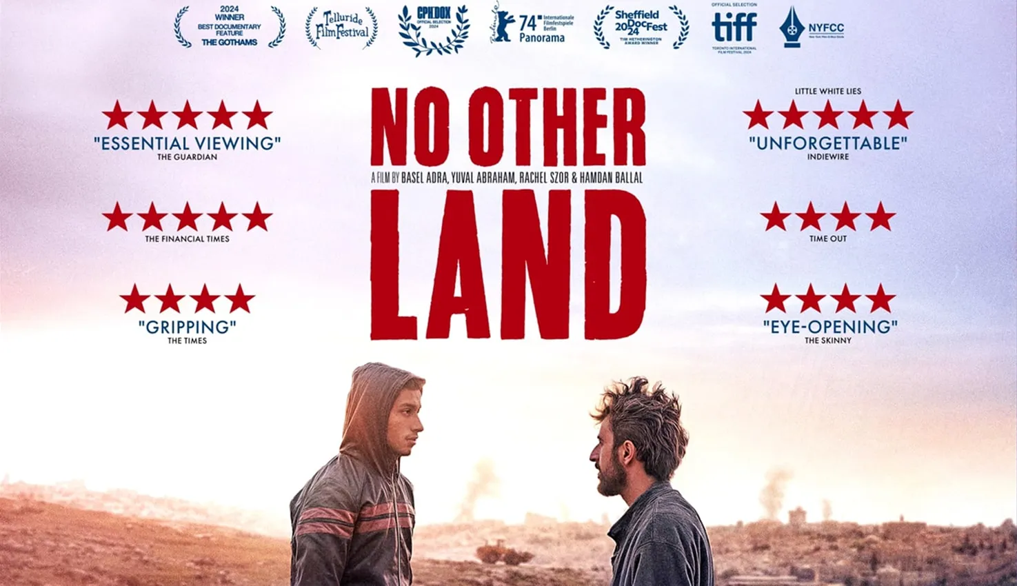 No Other Land movie poster.